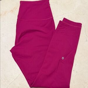 Lululemon wunder train Women's Pink Leggings